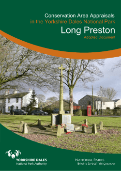 Long Preston - the Yorkshire Dales National Park