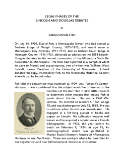 legal phases of the lincoln and douglas debates