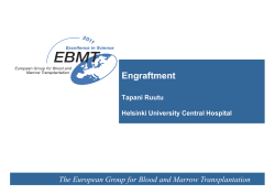 T. Ruutu - EBMT.org
