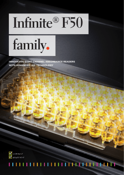 INNOVATIVE EIGHT CHANNEL ABSORBANCE READERS WITH
