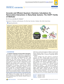 Accurate and Efficient Quantum Chemistry