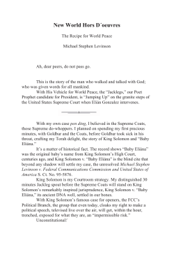 New - Michael S. Levinson