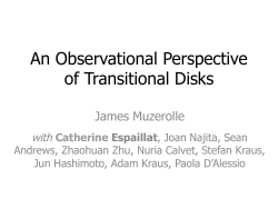 An Observational Perspective of Transitional Disks