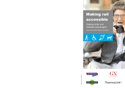 Making rail accessible