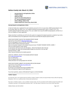 Hofstra Family Link - Hofstra University