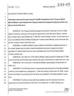 333-0 - Board of Supervisors
