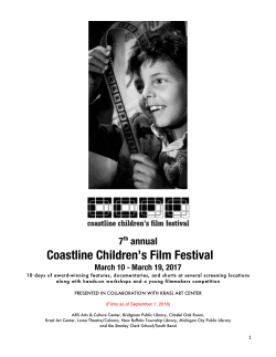 Coastline Children`s Film Festival