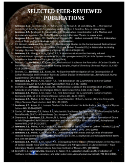 selected peer-‐reviewed publications