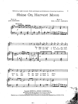 Shine On, Harvest Moon