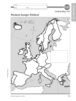 Western Europe: Political
