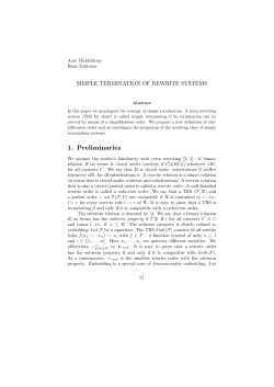 1. Preliminaries