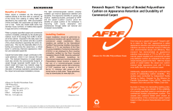 The Impact of Bonded Polyurethane Cushion on Appearance