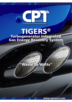the TIGERS brochure - Controlled Power Technologies