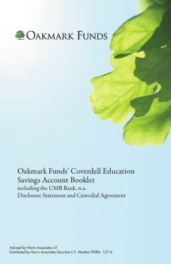Coverdell Education Savings Account Booklet