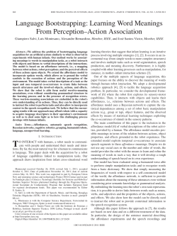 Language Bootstrapping: Learning Word Meanings From