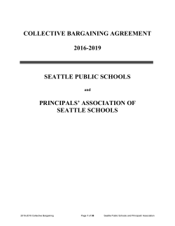 collective bargaining agreement 2016-2019