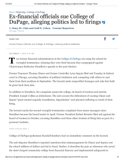 Chicago Tribune - DiTommaso