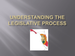 Understanding the Legislative Process