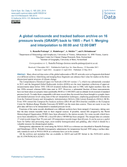 A global radiosonde and tracked balloon archive on 16 pressure