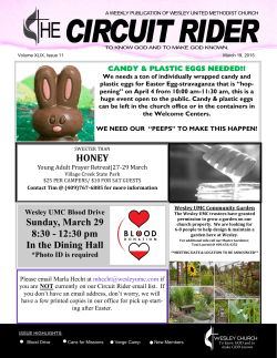 Mar 19 2015 - Wesley UMC