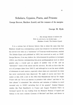 Scholars, Gypsies, Poets, and Priests