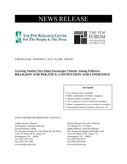 G:\Pew Projects\2003\07-03 2 Religion\Pew July 03 Religion Report