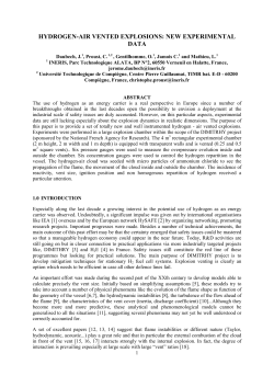 hydrogen-air vented explosions: new