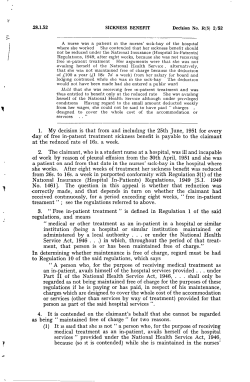 R(S) 2/52 - Applicable Amounts - Hospitals - Meaning of