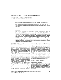 Organisms and Materials