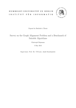 Survey on the Graph Alignment Problem and a Benchmark of