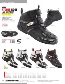 atomic boot - Joe Rocket