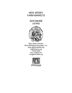 new jersey farm markets 2016 online