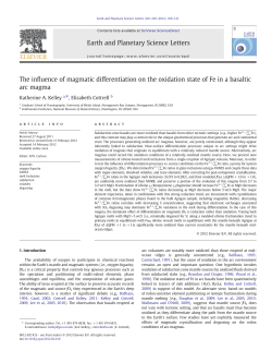 The influence of magmatic differentiation on the oxidation state of Fe