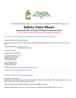 Safety Data Sheet - Alchemical Solutions