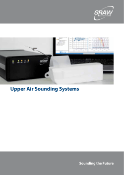 Upper Air Sounding Systems