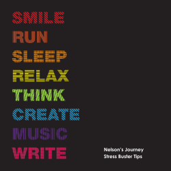 Stressbuster leaflet