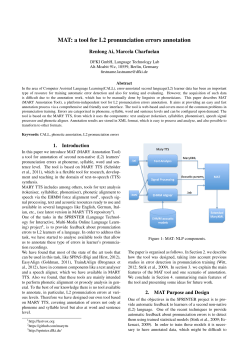 MAT: a tool for L2 pronunciation errors annotation