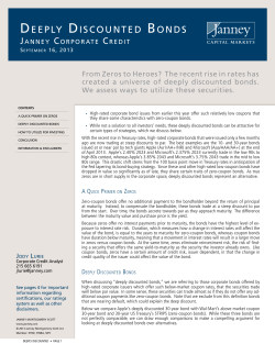 deeply discounted bonds