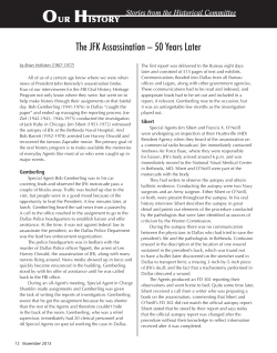 The JFK Assassination &mdash; 50 Years Later