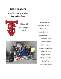 December 2016 - Athena Elementary School