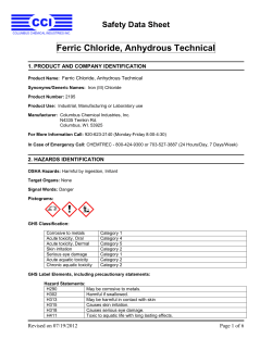 Ferric Chloride, Anhydrous Technical