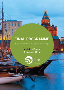 FINAL PROGRAMME