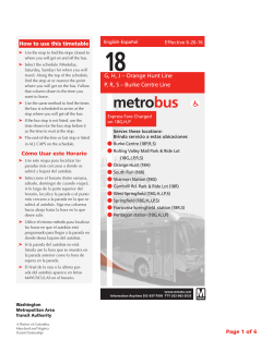 G, H, J &ndash; Orange Hunt Line P, R, S &ndash; Burke Centre Line