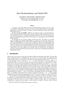 Skew Bisubmodularity and Valued CSPs