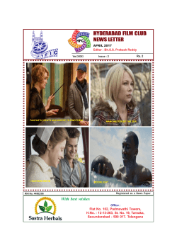 April - hyderabad film club
