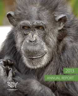 annual report - The Humane Society of the United States