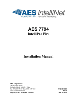 7067U User Interface functional description / unit operation