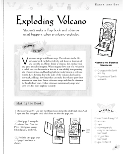Exploding Volcano