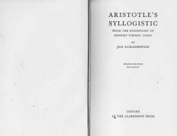 ARISTOTLE`S - HIST