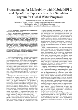 Programming for Malleability with Hybrid MPI-2 and